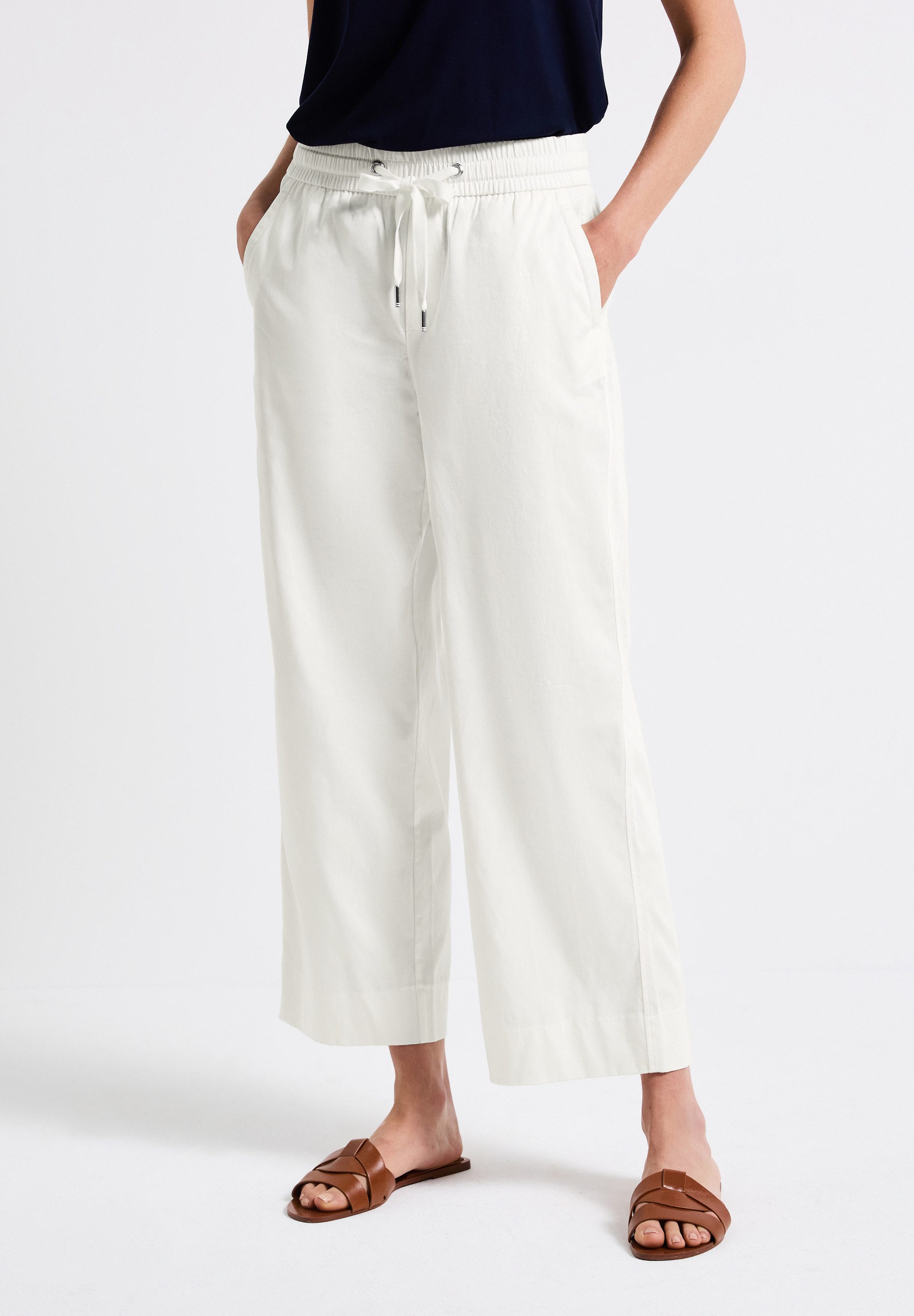 STREET ONE Stoffhose High Waist günstig online kaufen