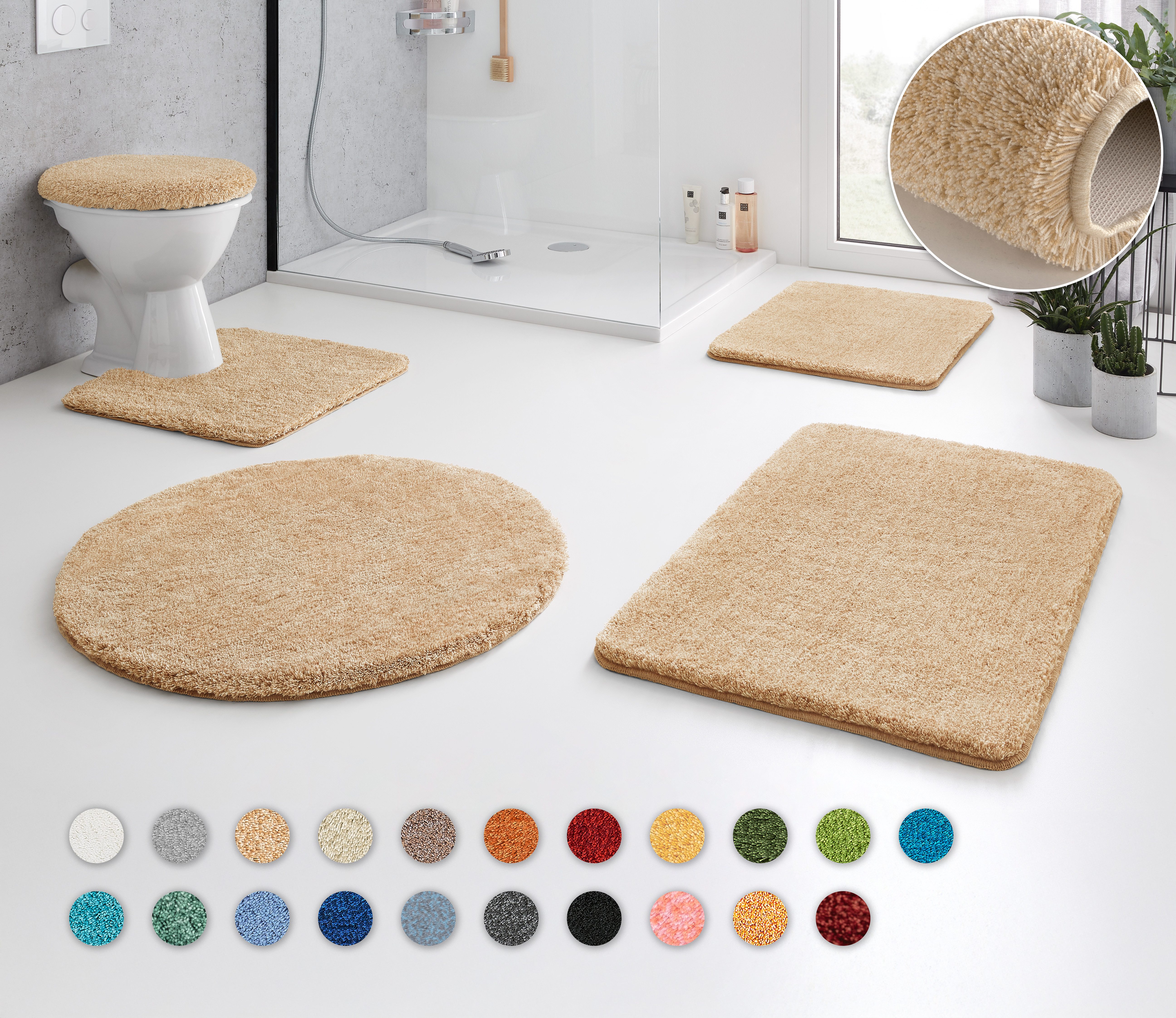 Kleine Wolke Badematte RELAX, Höhe 30 günstig online kaufen