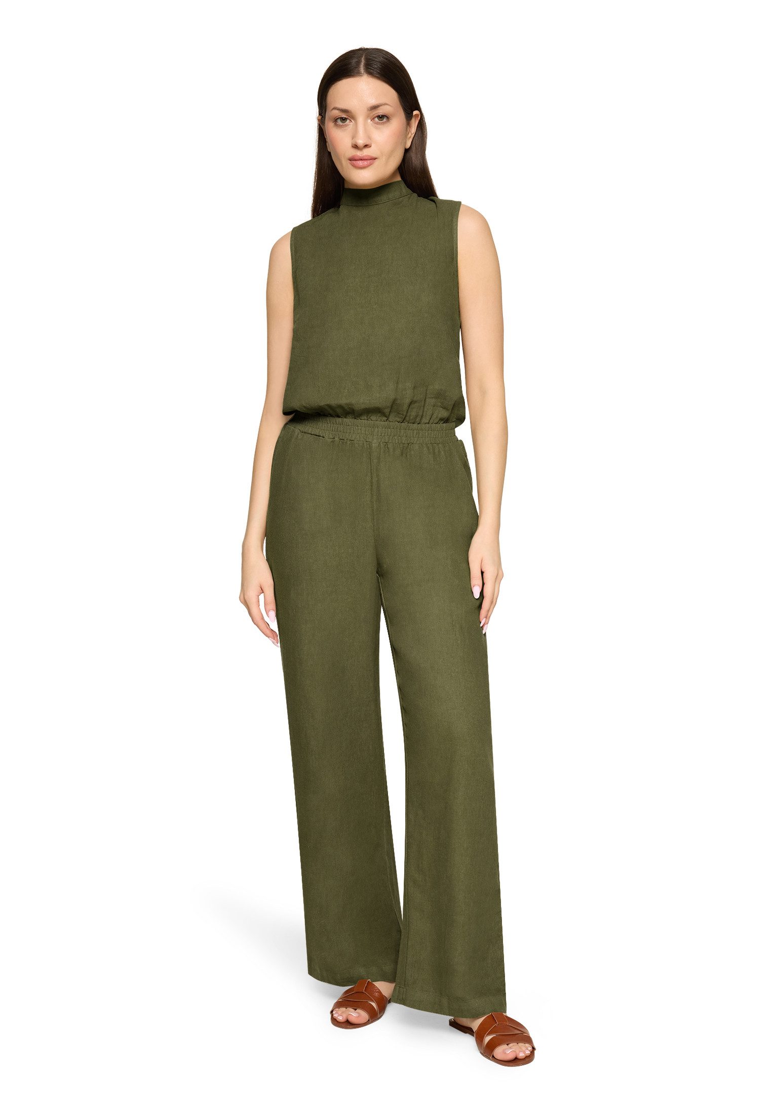 Cartoon Overall Damen mit hohem Kragen (1-tlg)