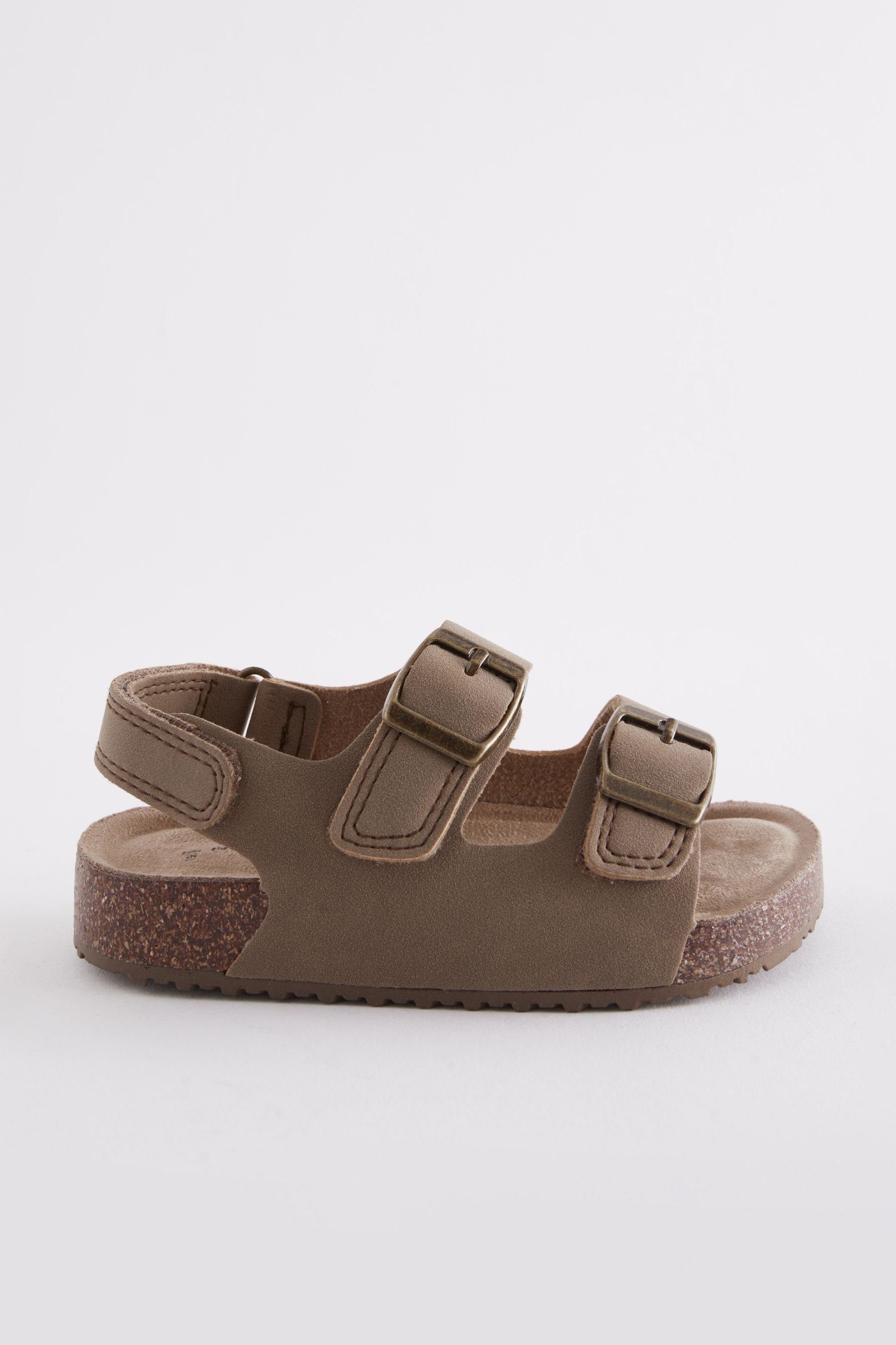 Next Sandalen mit Doppelschnalle, weite Passform Sandale