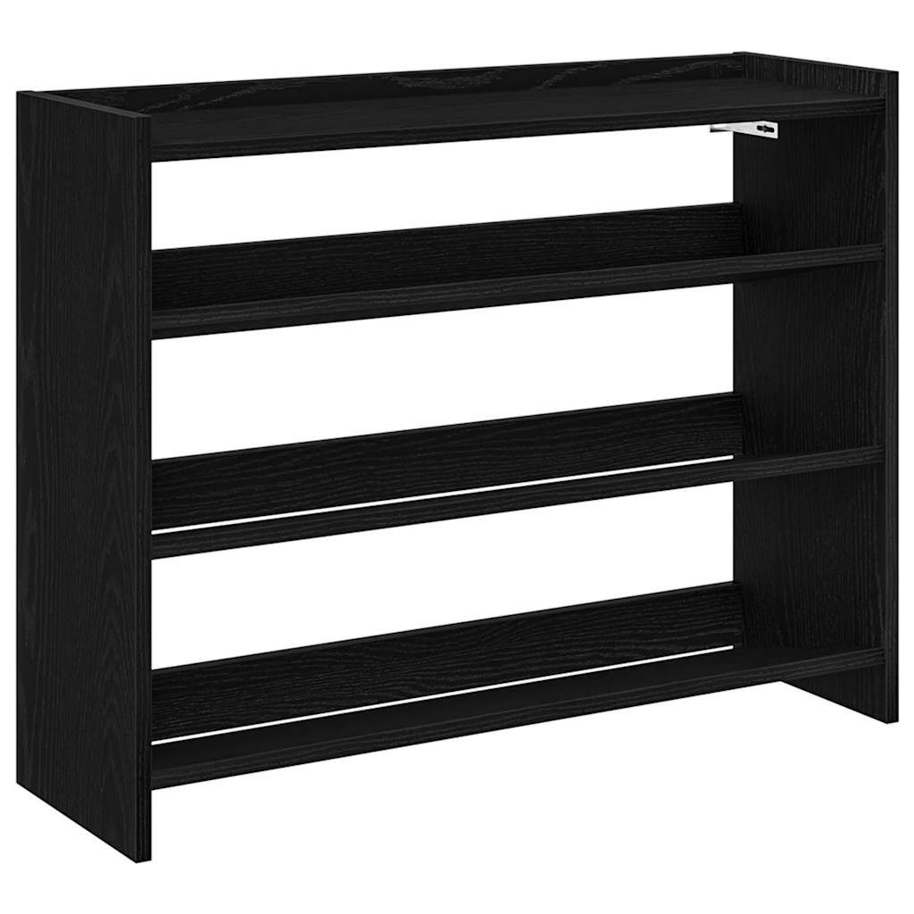 vidaXL Schuhregal Schuhregal Schwarz 80x25x62 cm günstig online kaufen