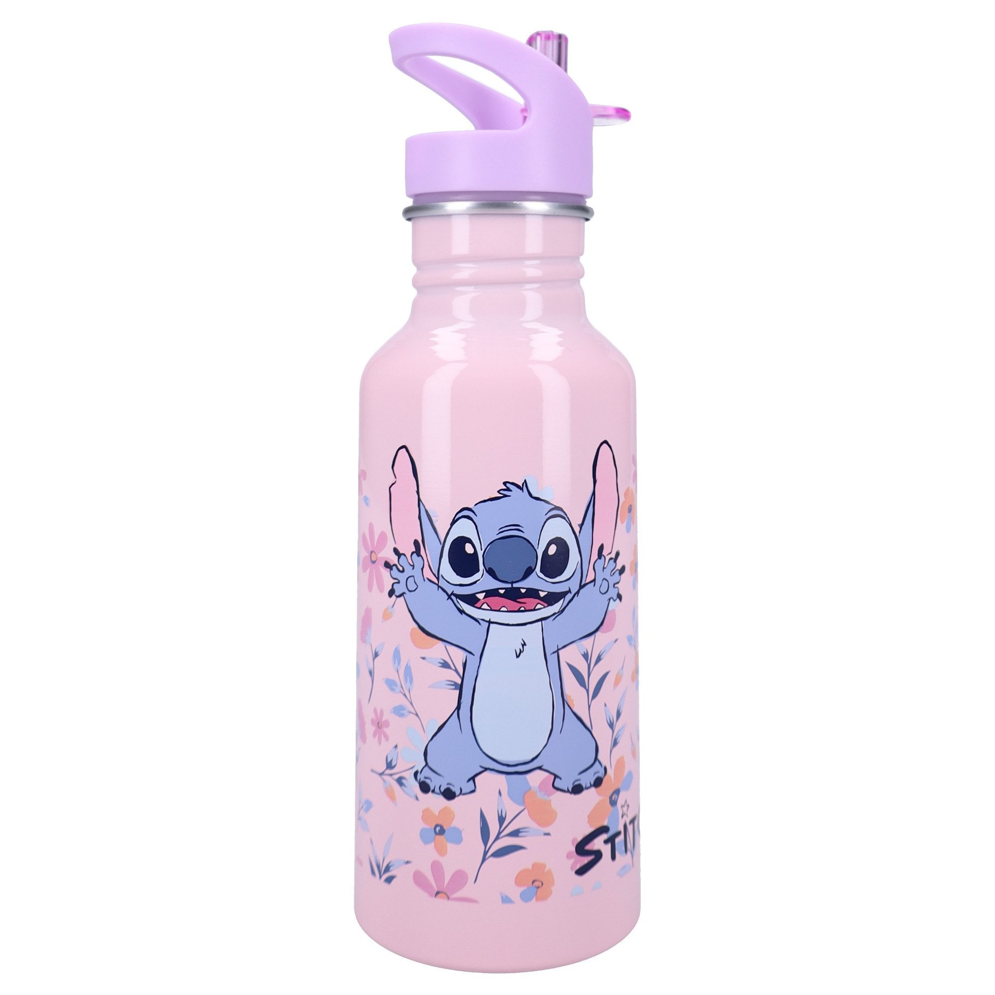 Disney Trinkflasche Stitch Trinkflasche Keep it Cool 500 ml aus Aluminium