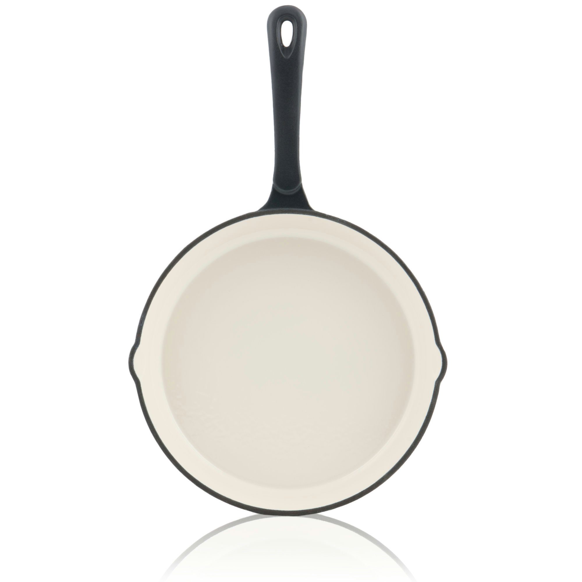 Mahlzeit Bratpfanne Gusseisen emailliert Ø 24cm, Blue Berry, Gußeisenpfanne, Gusseisen