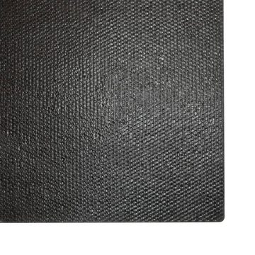 Fußmatte Fußmatten 2 Stk. Schwarz 40x60 cm Kokosfaser Getuftet, vidaXL, Rechteckig