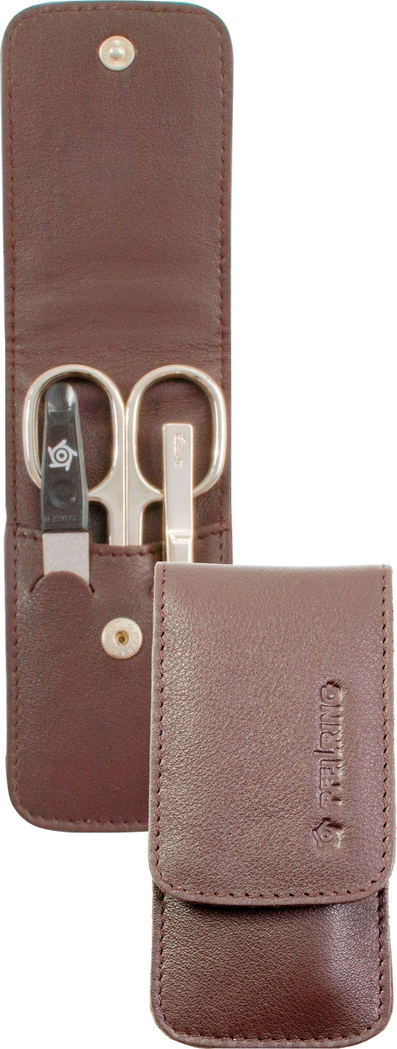 PFEILRING Maniküre-Etui Taschenetui Nappaleder, 3 tlg., günstig online kaufen