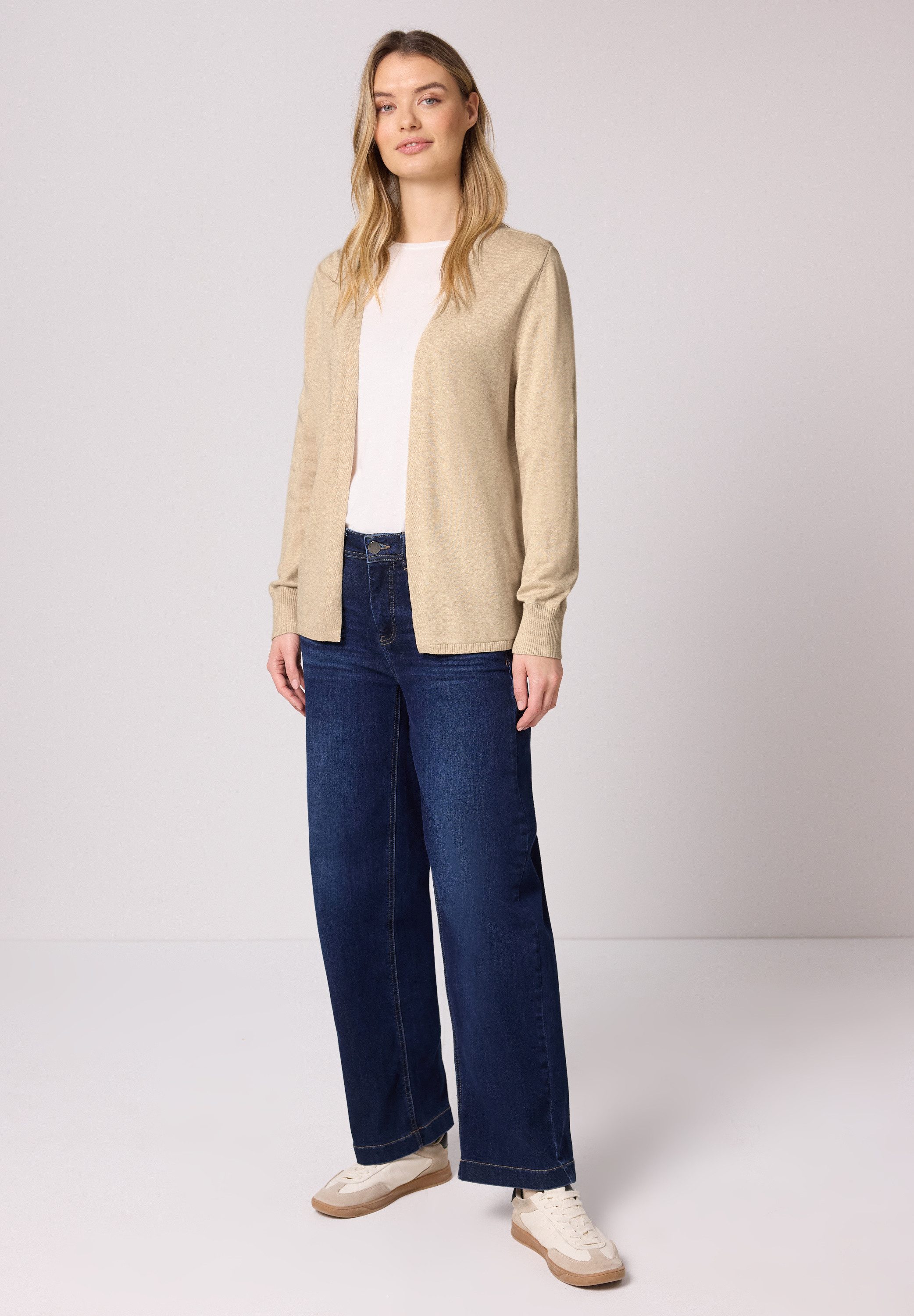 STREET ONE Cardigan mit Strick-Detail