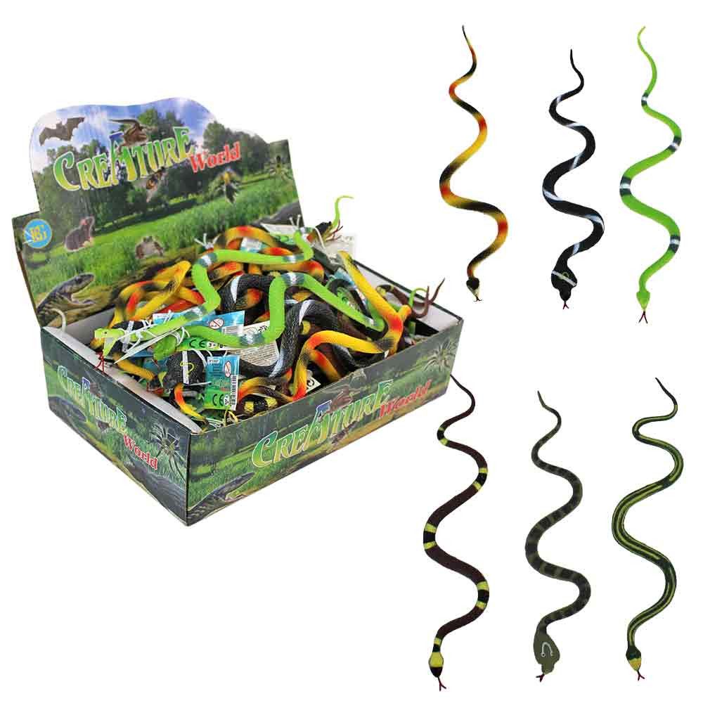 B&G INTERNATIONAL Spielfigur Schlange Figur Deko Spielzeug - ca. 34 cm, (72-tlg)