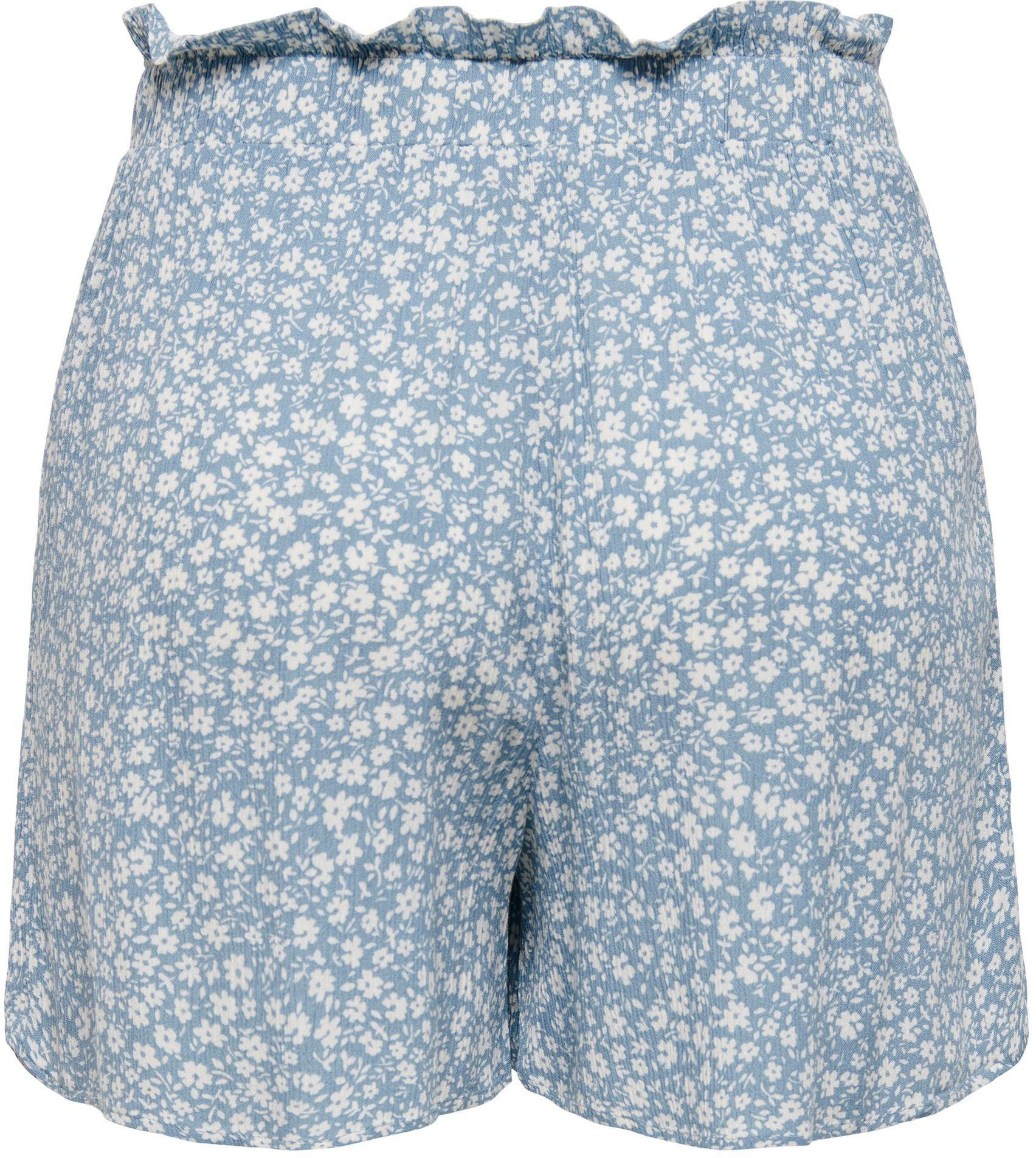 NOOS romina SHORTS aop WVN blue ONLROMINA Shorts ONLY ditsy cashmere LIFE