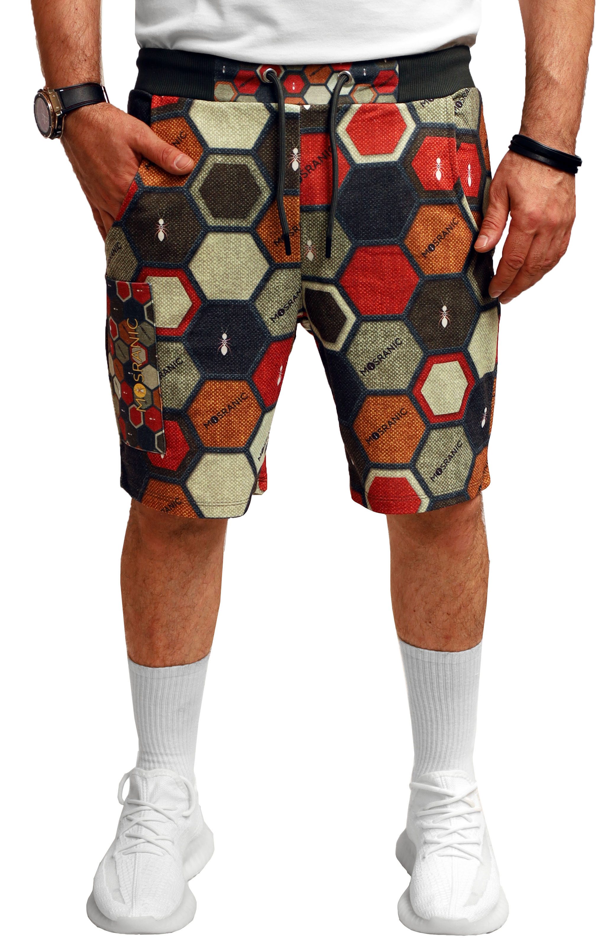 RMK Shorts Herren Short Sport Sweatshorts kurze Hose Sommer Bermuda Bunt El günstig online kaufen