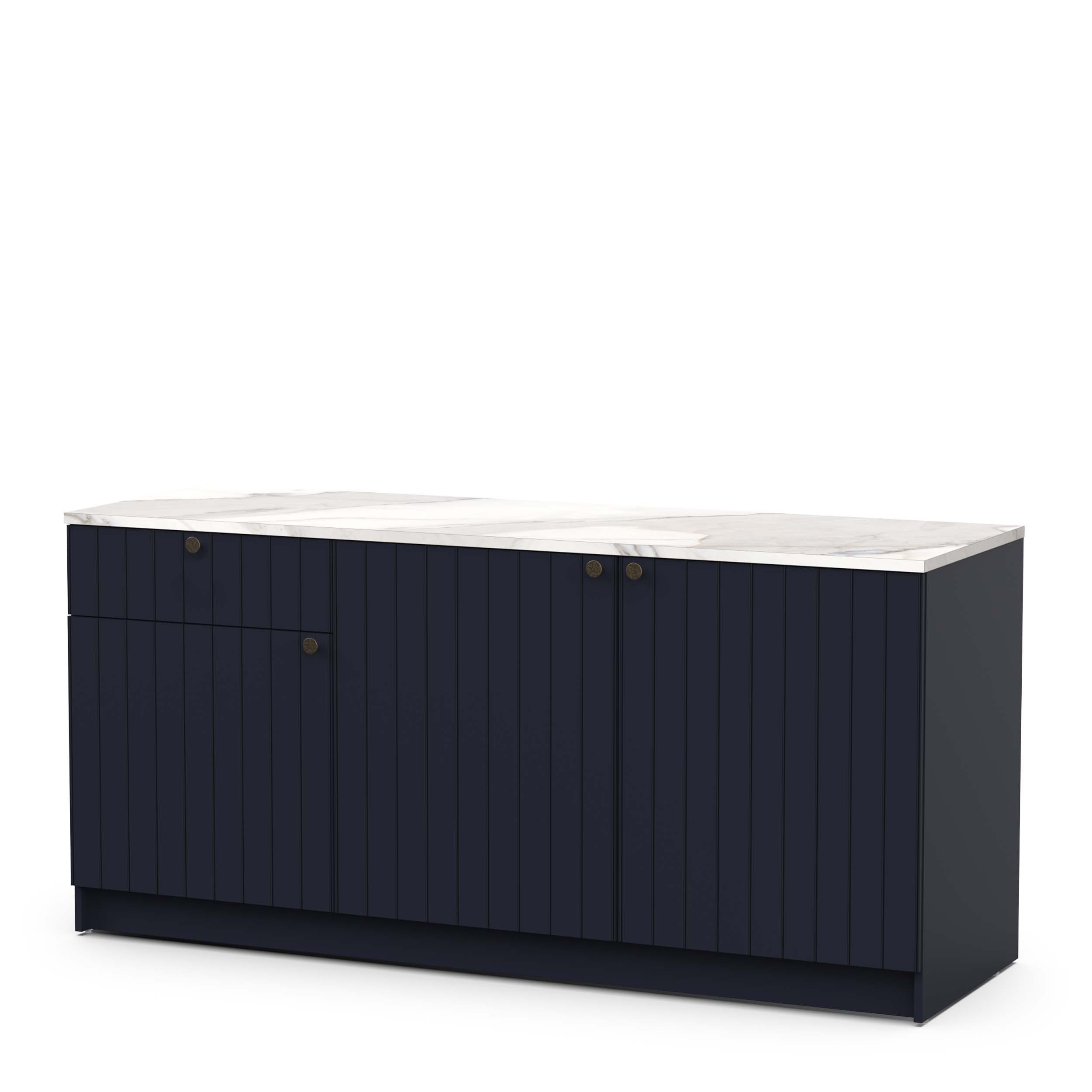 habeig Küchenbuffet Küchenschrank Singleküche 185x90x60 Kommode günstig online kaufen