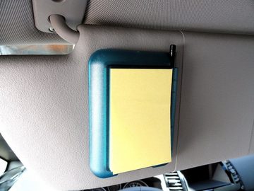 HR Autocomfort Haftnotizblock Auto Zettel Halterung 100er Post-it Notizblock Halter selbstklebend
