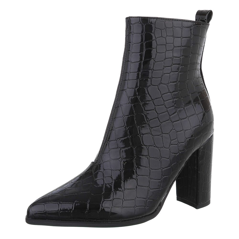 Ital-Design Elegante Stiefeletten mit Blockabsatz für günstig online kaufen