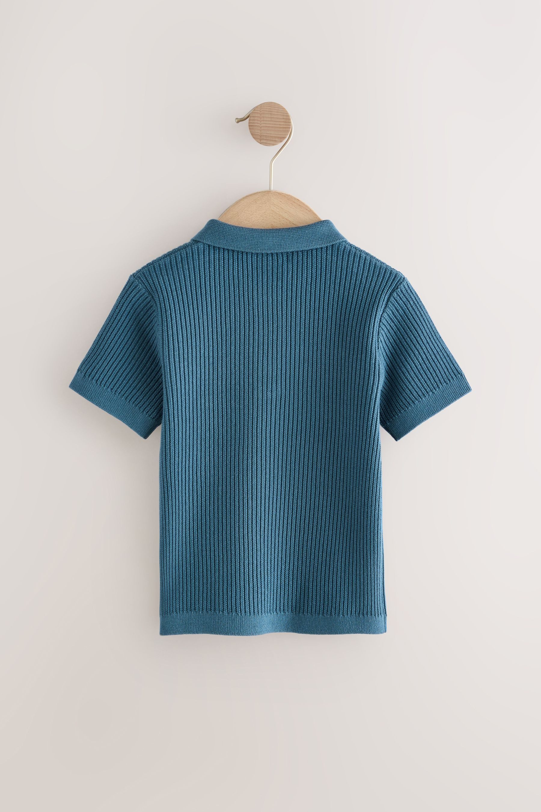 Next Polokragenpullover Strick-Poloshirt mit Knopfdetail 100 % günstig online kaufen