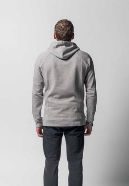 MELA Hoodie Hoodie Basic Herren Rippbündchen