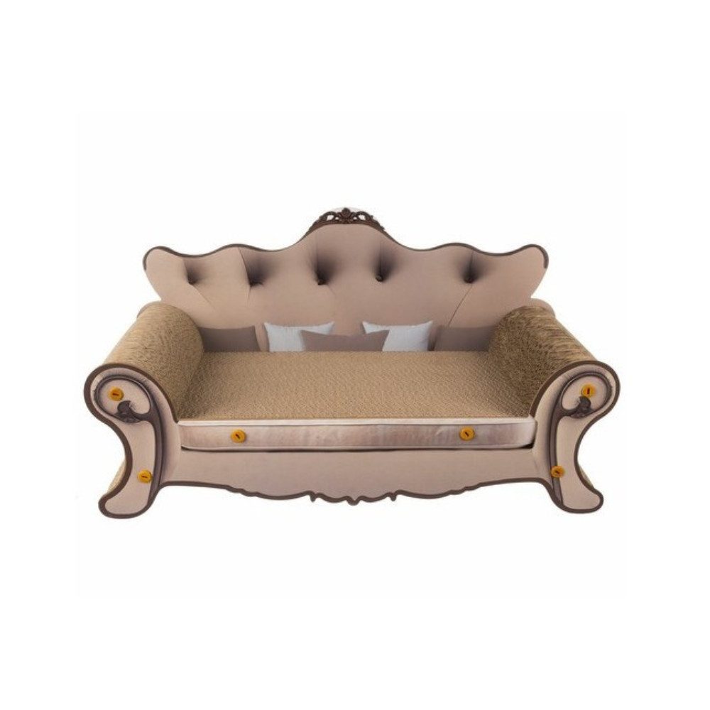 Purlov Kratzbaum Katzen Kratzsofa Kratzen, Bett günstig online kaufen