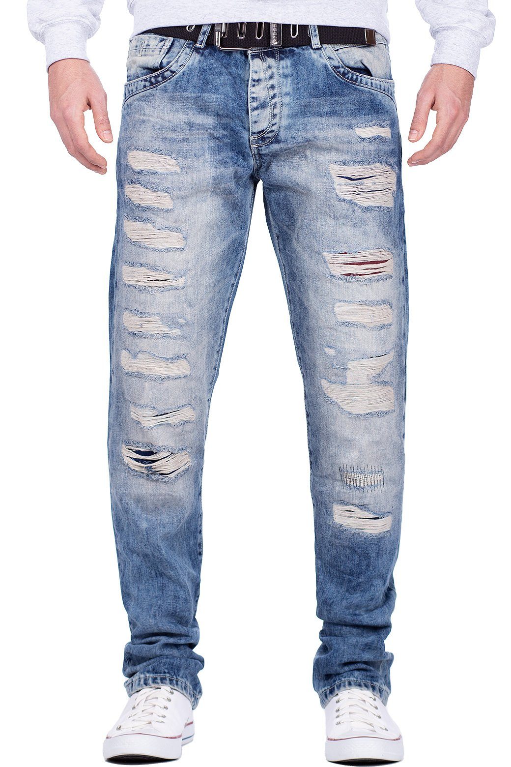 Cipo & Baxx Bikerjeans Hose BA-CD131 günstig online kaufen