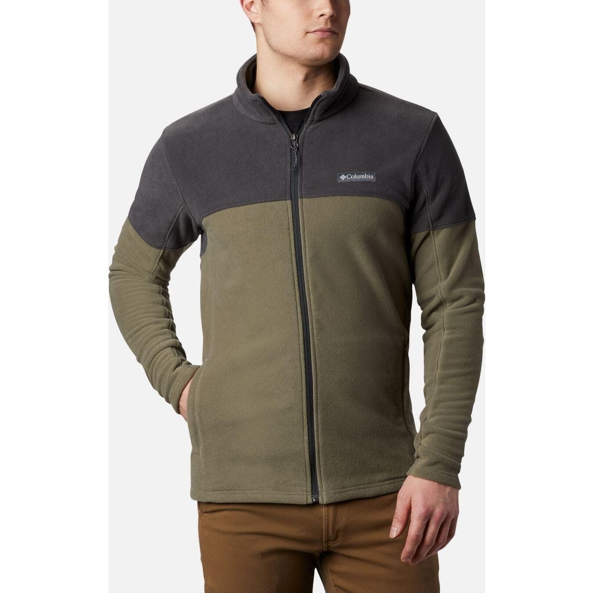 Columbia Fleecejacke Men's Basin Trail III Full Zip Jacket Vielseitige Fleecejacke aus Anti-Pill-Microfleece für Reisen, Alltag