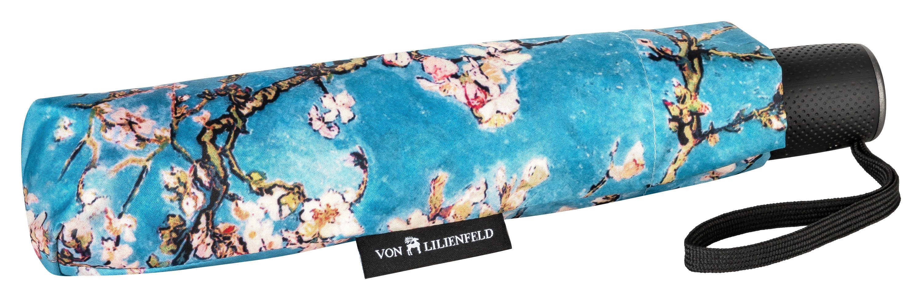 von Lilienfeld Taschenregenschirm Motivschirm Vincent van Gogh Mandelblüte Blumen Kunst Leicht, Kunstdruck