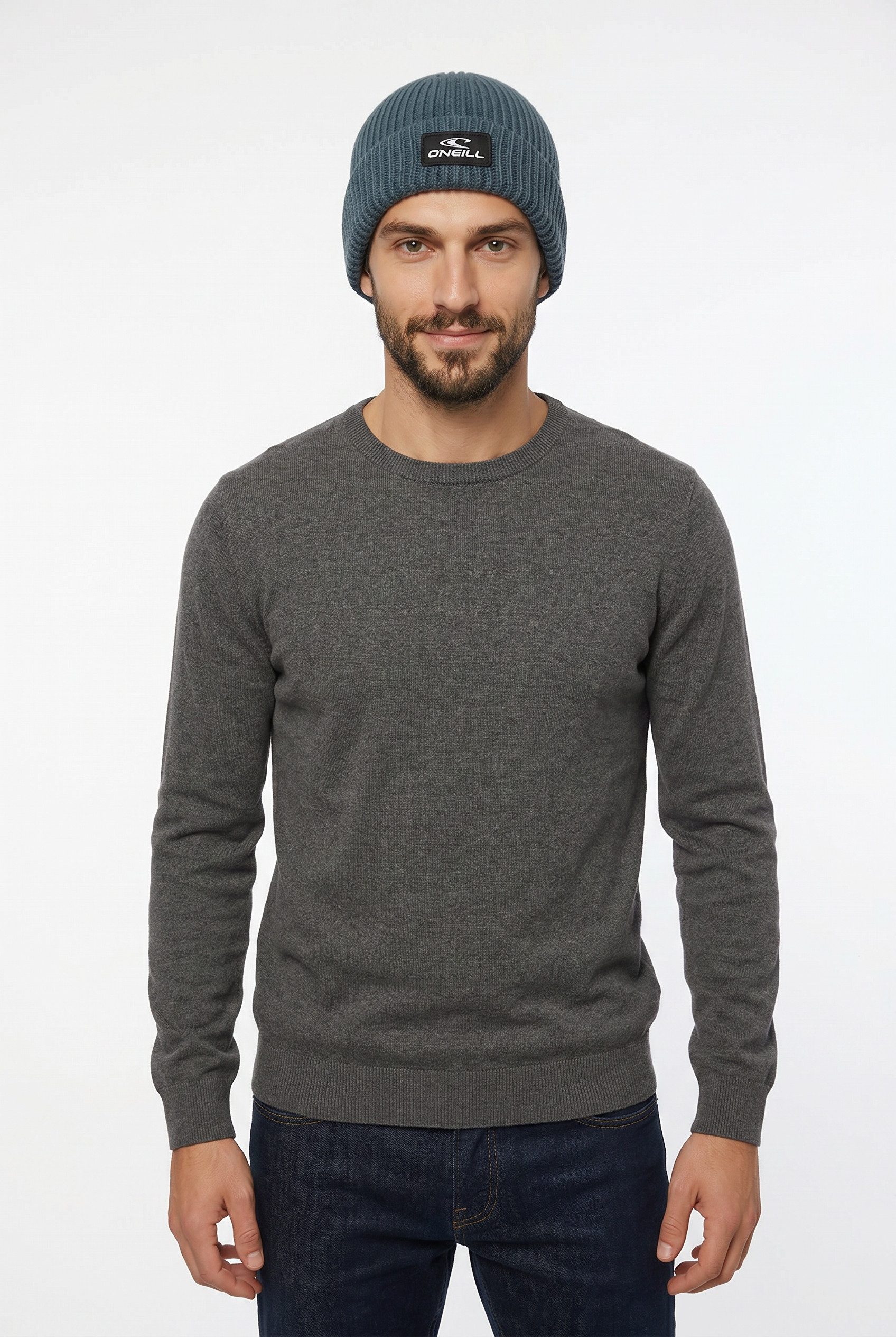 O'Neill Beanie BOUNCER BEANIE mit klobigem Rippstrickmuster, One Size