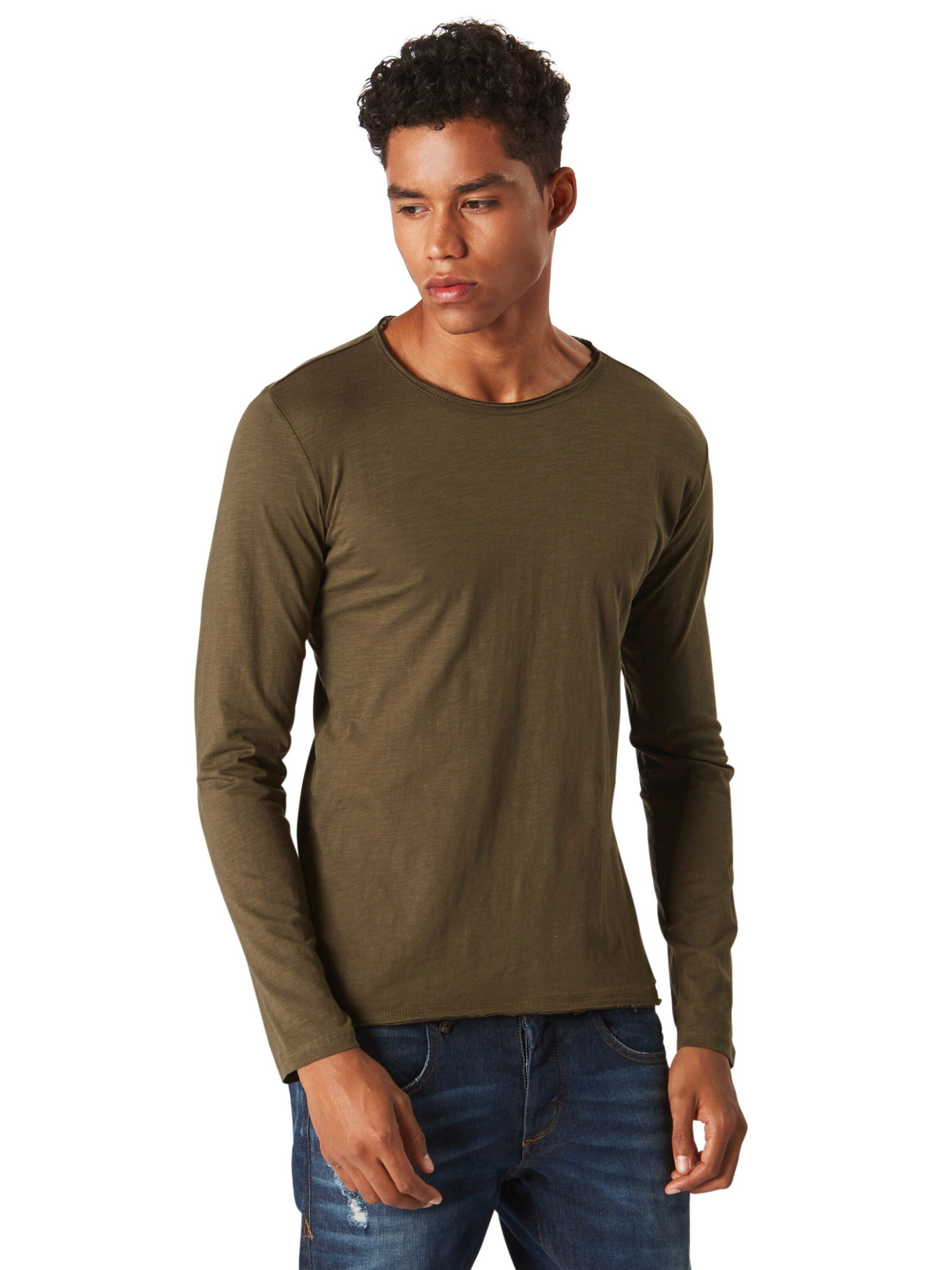 Key Largo Langarmshirt MLS CHEESE round (1-tlg)