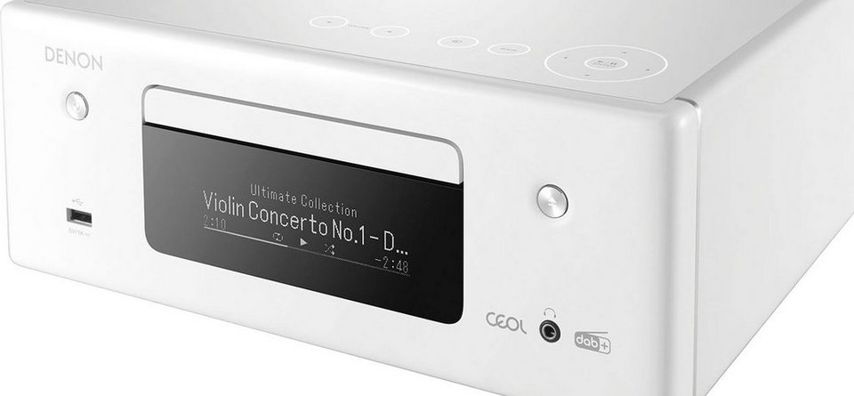 WLAN), Denon kratzfeste Oberfläche eine über doppellagige LAN (Ethernet), Netzwerk-Anlage RCD-N11DAB verfügt Audio-Receiver (Bluetooth, Diese