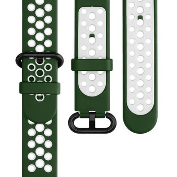 kwmobile Uhrenarmband 2x Sportarmband für Xiaomi Mi Watch Lite / Redmi Watch, Armband TPU Silikon Set Fitnesstracker