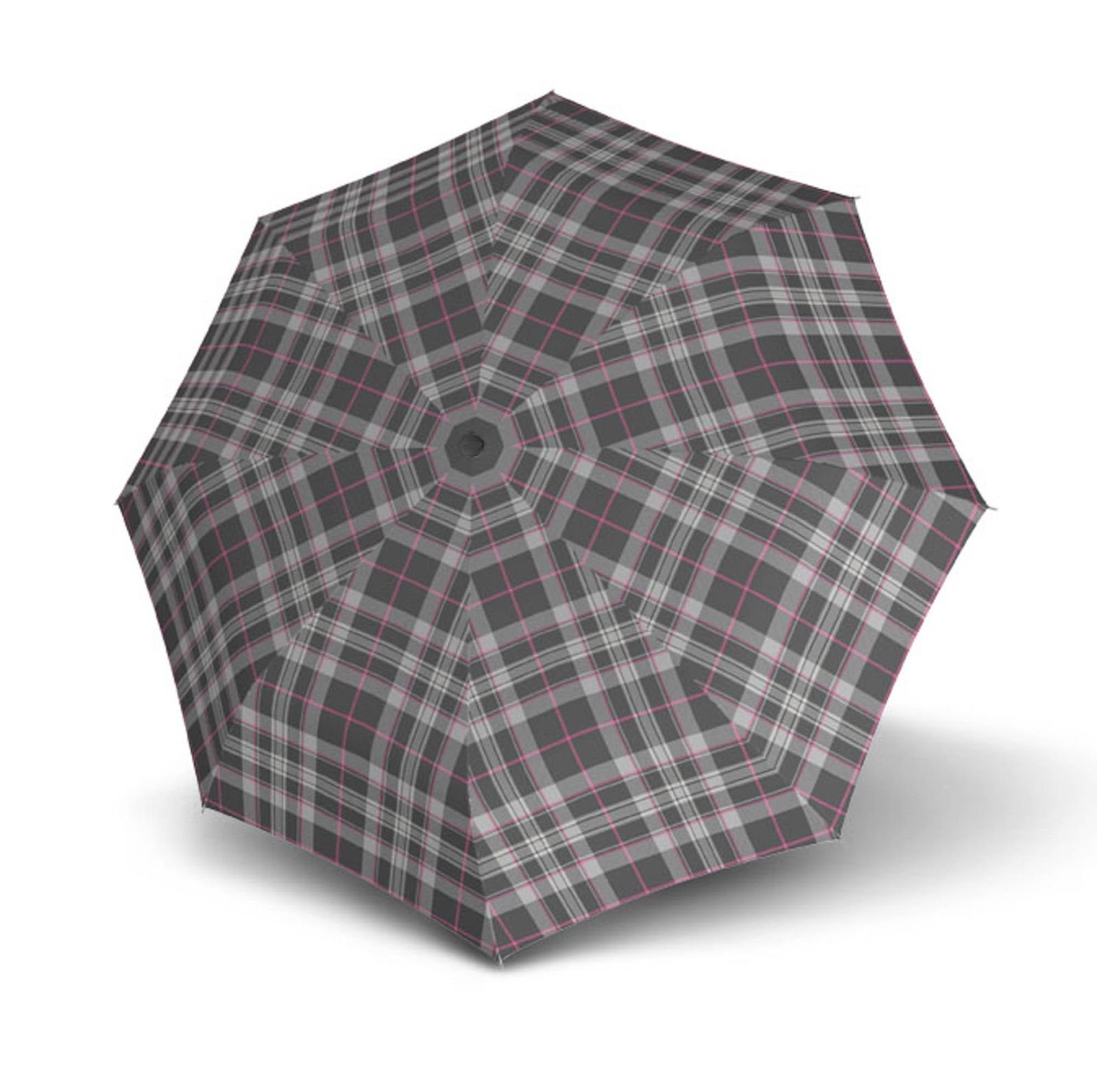 doppler® Taschenregenschirm Fiber Check günstig online kaufen
