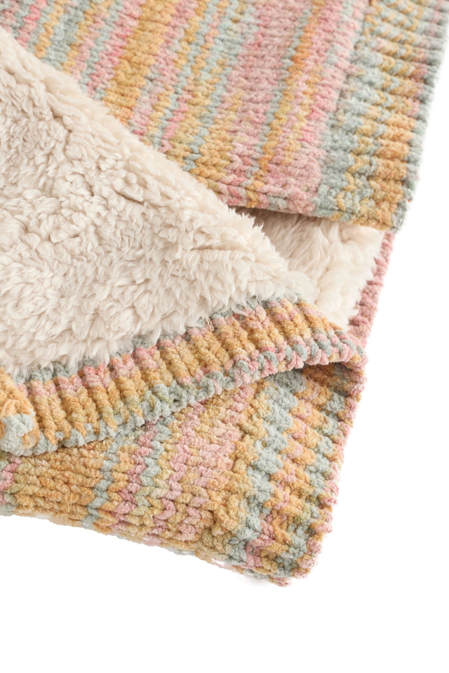 Next Strickjacke Baby-Cardigan mit Fleece-Futter (1-tlg)