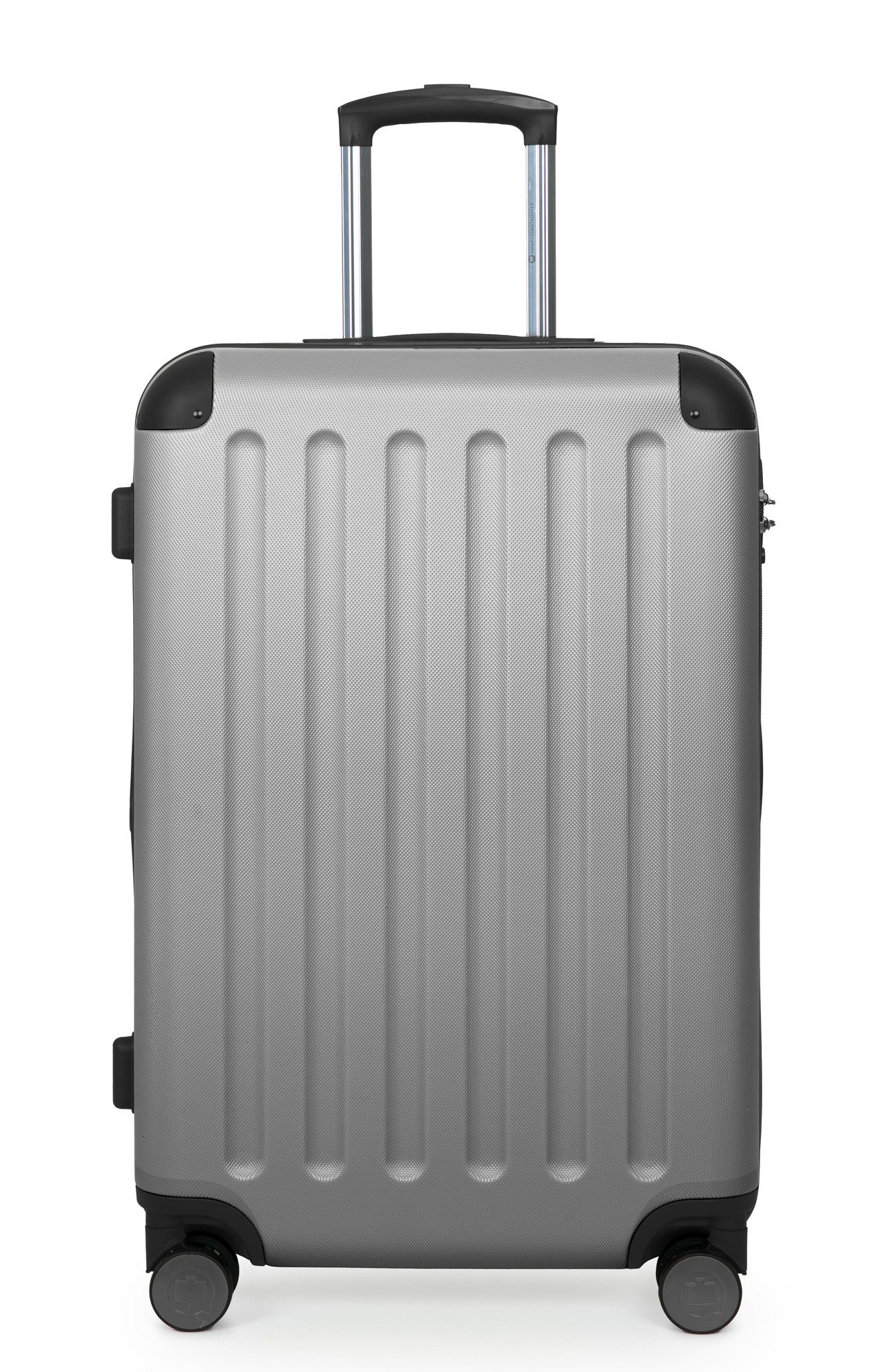 Hauptstadtkoffer Hartschalen-Trolley Spree, 4 Rollen, Kofferset 3tlg Hartschalenkoffer, Erweiterung, ABS, TSA