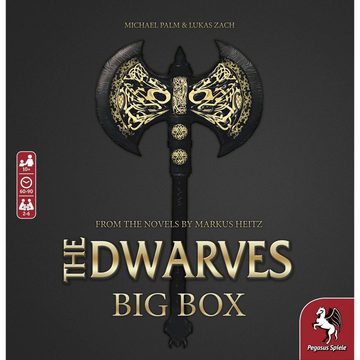 Pegasus Spiele Spiel, Familienspiel 51933E - The Dwarves Big Box English Edition GB, Familienspiel