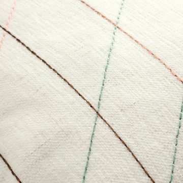 Kissenbezüge Stitched, TOM TAILOR HOME (1 Stück), mit aufgestickten Effektstreifen