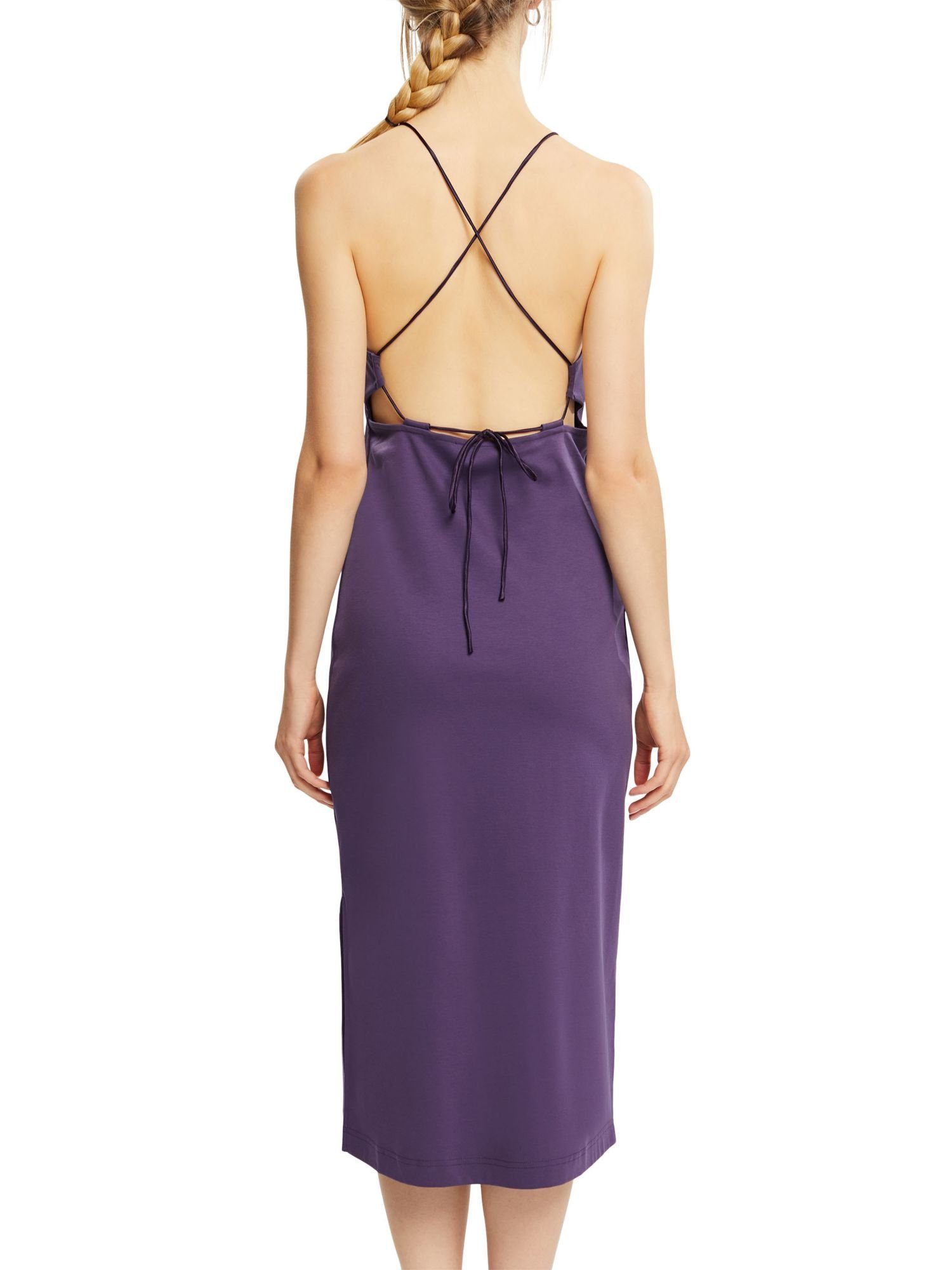 Damen Kleider Esprit Collection Midikleid Kleid mit Rückenausschnitt