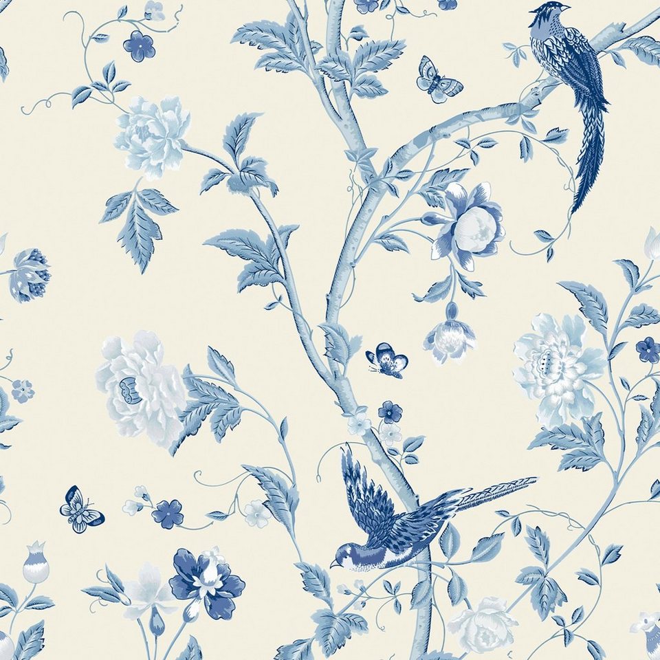 LAURA ASHLEY Vliestapete Summer Palace, FSC® zertifiziert, mit lebhaftem Druck, 10 Meter Länge LAURA ASHLEY Vliestapete Summer Palace, FSC® zertifiziert, mit lebhaftem Druck, 10 Meter Länge
