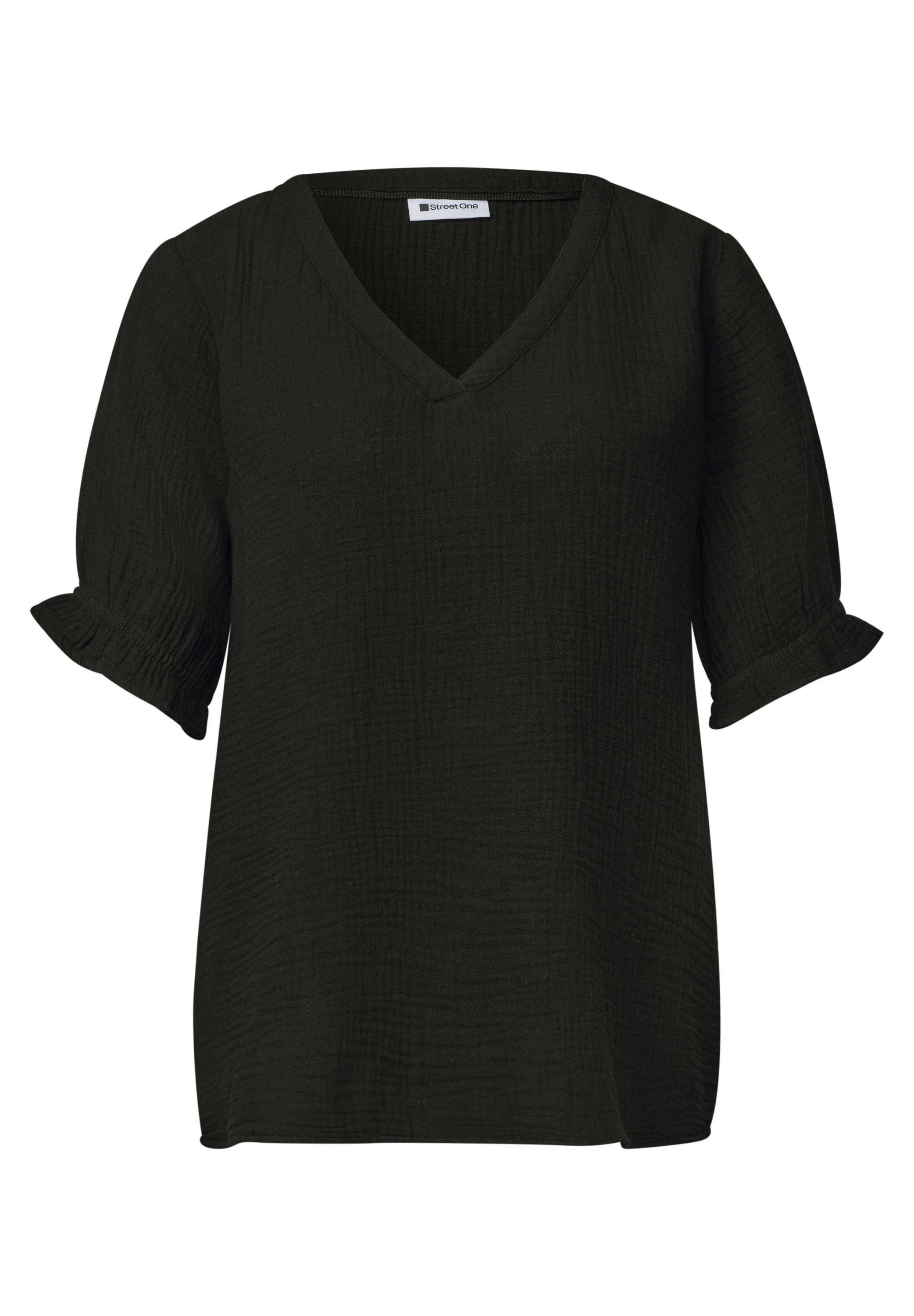 STREET ONE Shirtbluse aus reiner Baumwolle – Bild 4 von 5