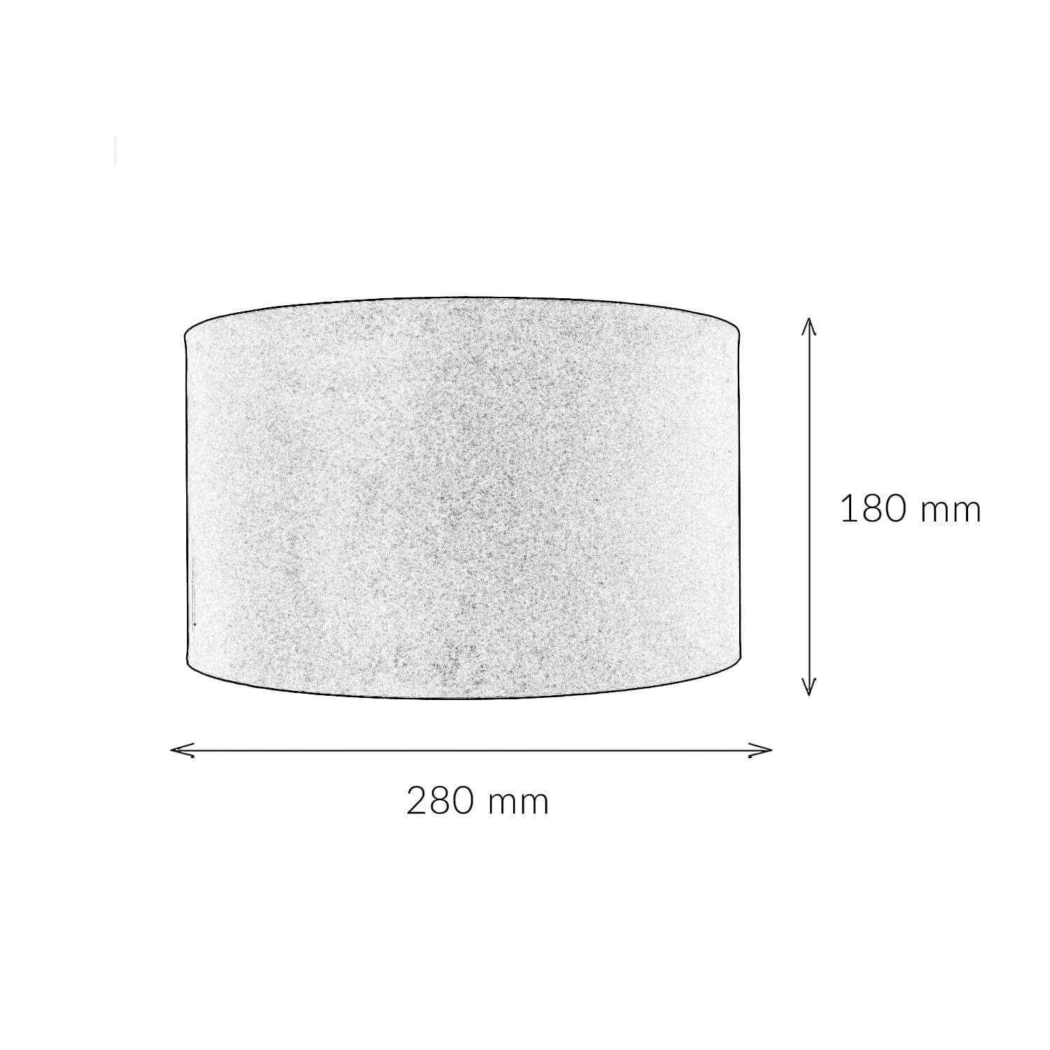 Licht-Erlebnisse Lampenschirm GIRONA, in Pink Silber gebürstet Ø 28 cm Stoff Modern Flur