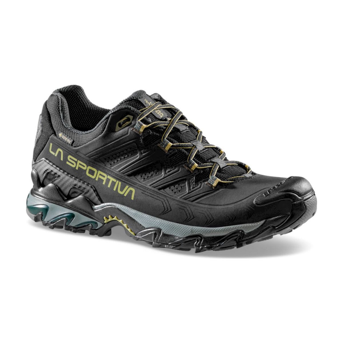 La Sportiva Ultra Raptor II Leather Wide GTX Hikingschuh Ideal für Offroad-Gelände und Bergtouren, bietet dieser wasserdichte
