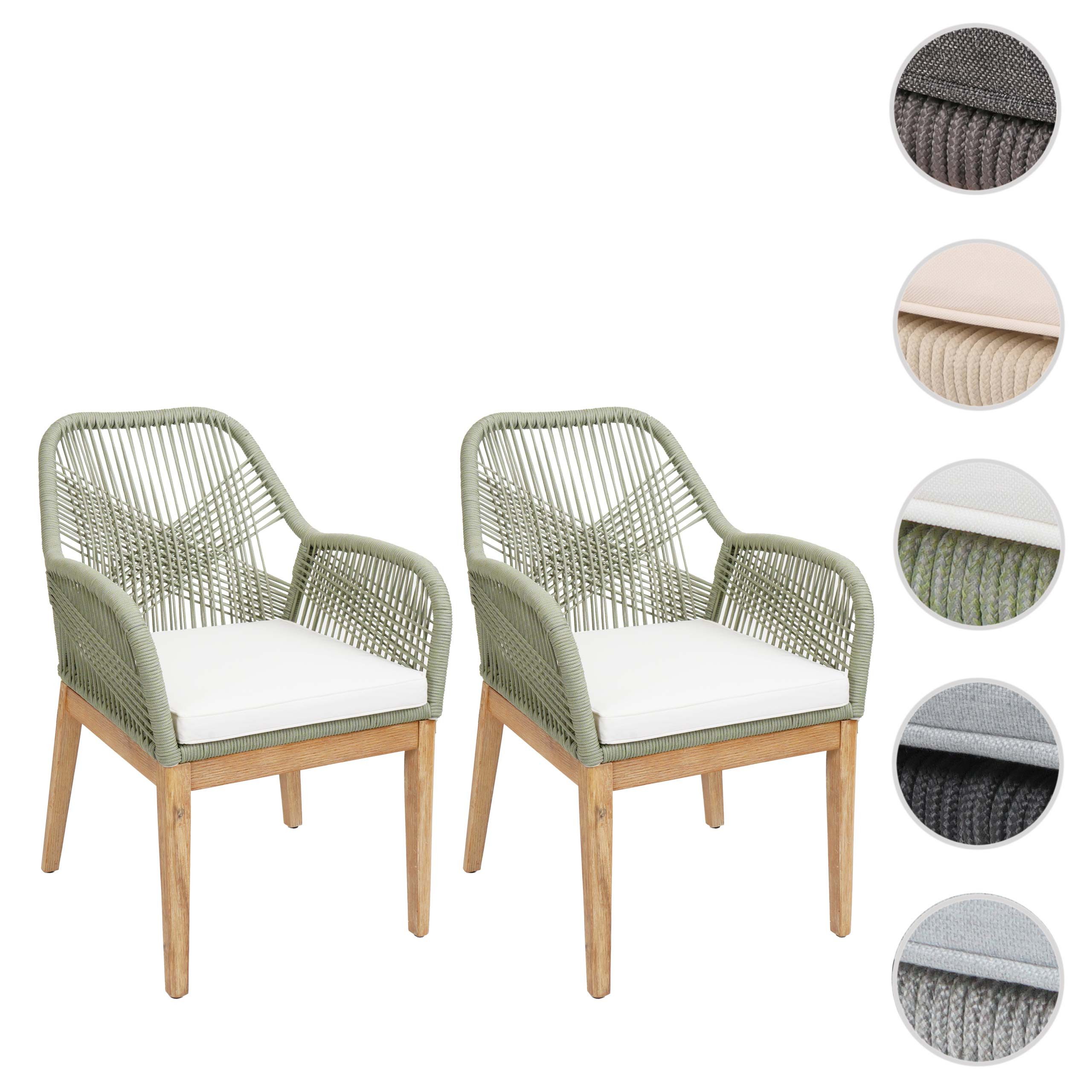 MCW Gartenstuhl MCW-H56b-2xS (Set, 2 St), günstig online kaufen