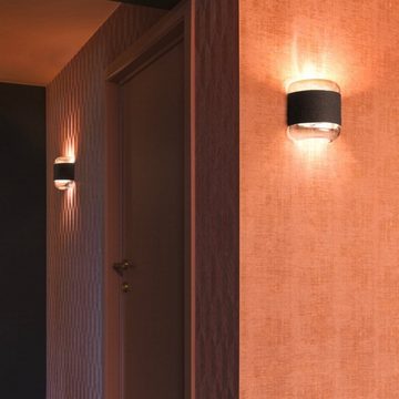 SLV Spiegelleuchte Wandleuchte Pantilo Rope in Silber G9, keine Angabe, Leuchtmittel enthalten: Nein, warmweiss, Badezimmerlampen, Badleuchte, Lampen für das Badezimmer