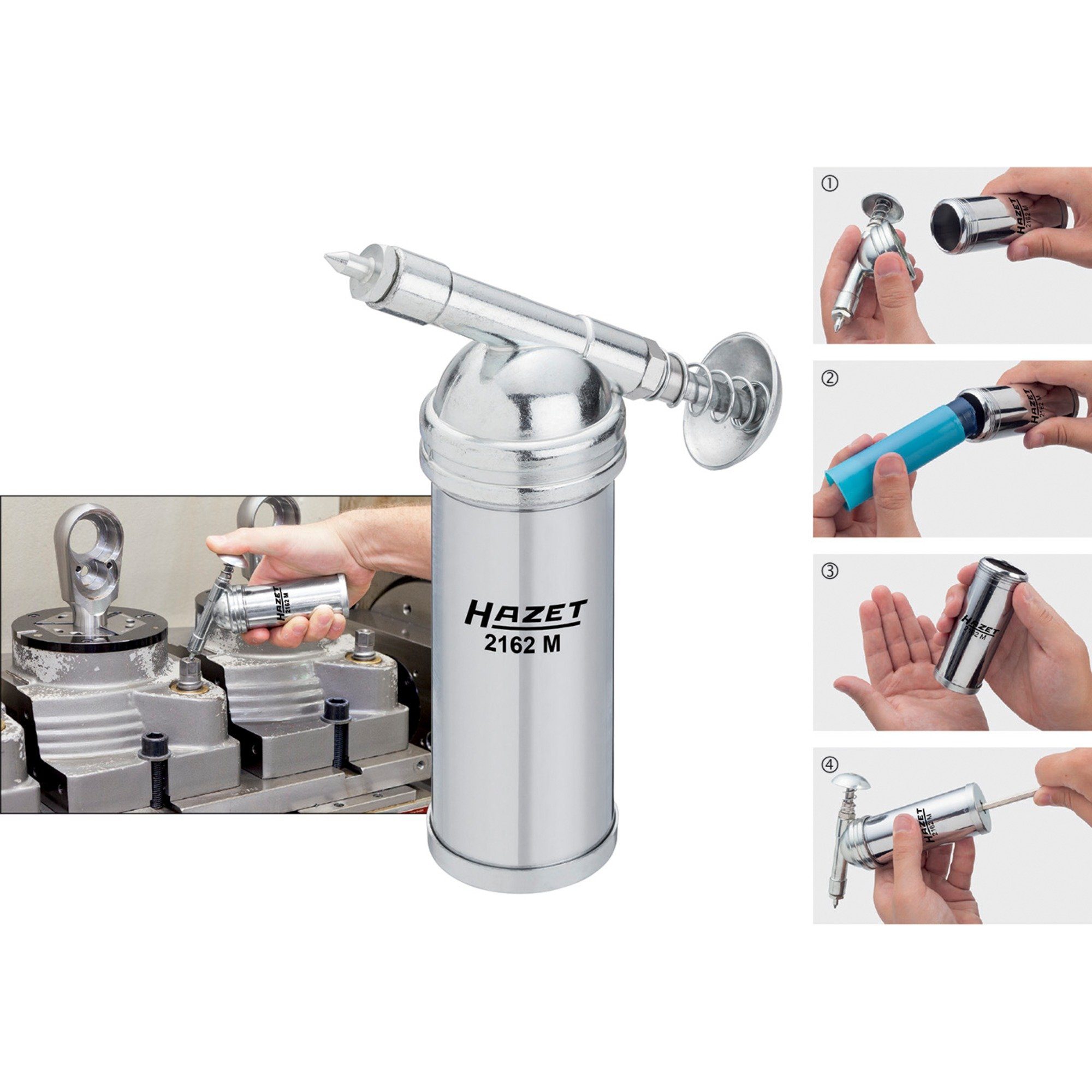 HAZET Kartuschenpistole Hazet Mini-Fettpresse 2162M