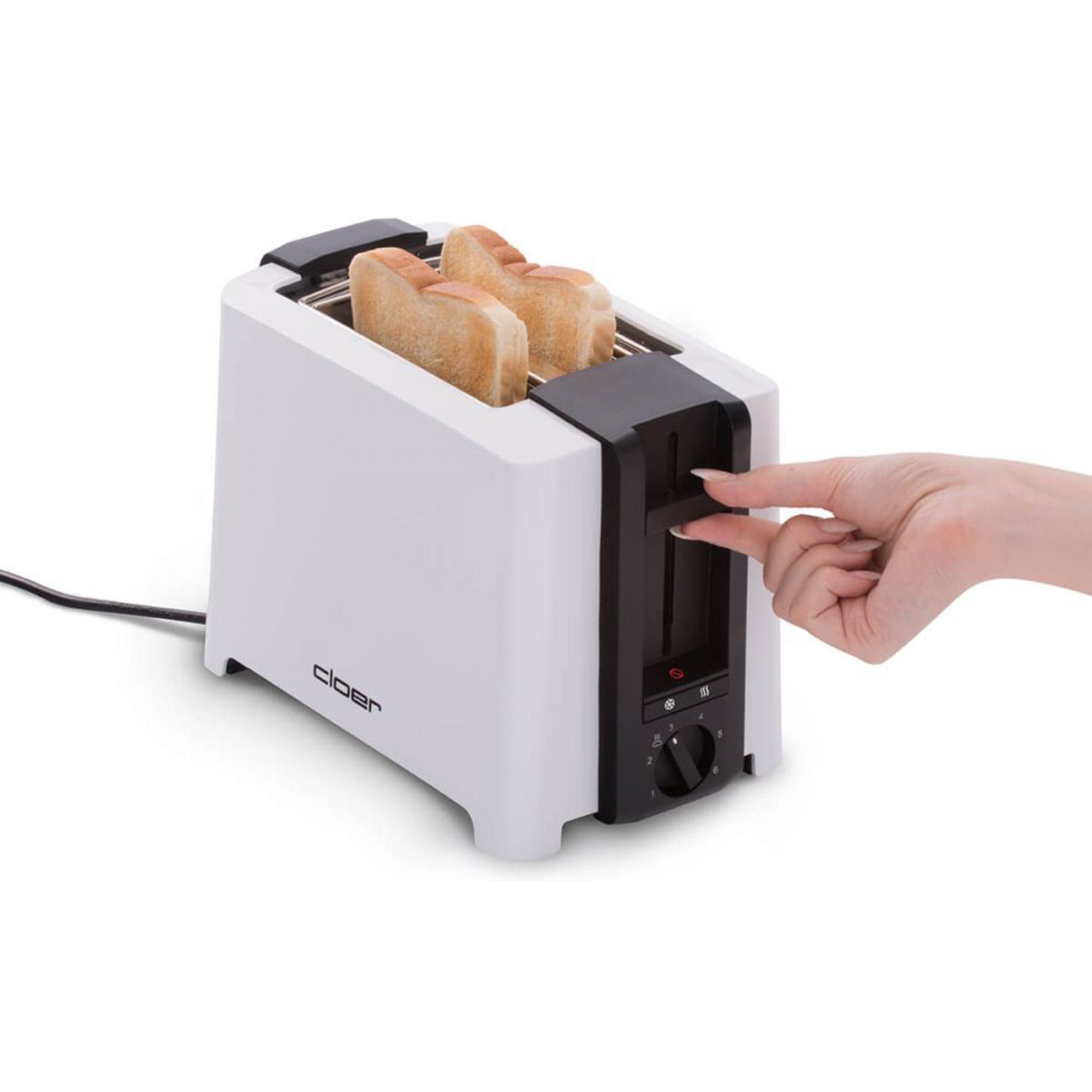 Watt, 3531, Size Kaffeebereiter Cloer für Cloer Full Toaster 2 (900
