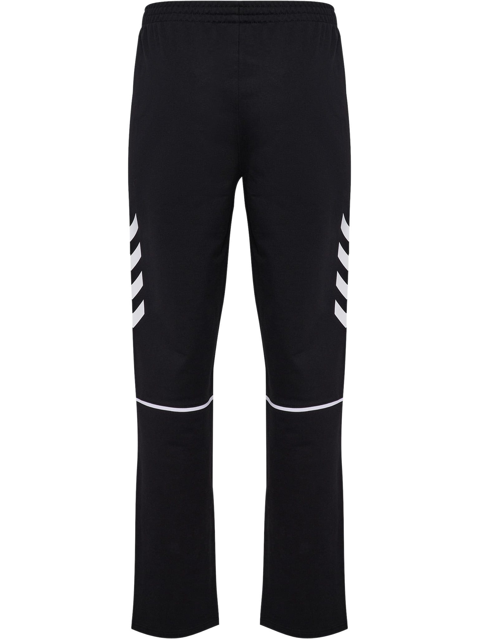 hummel Jogginghose Freizeithose hmlCORE 2.0 Sweat Pants (Baumwollmix) lang schwarz/weiss