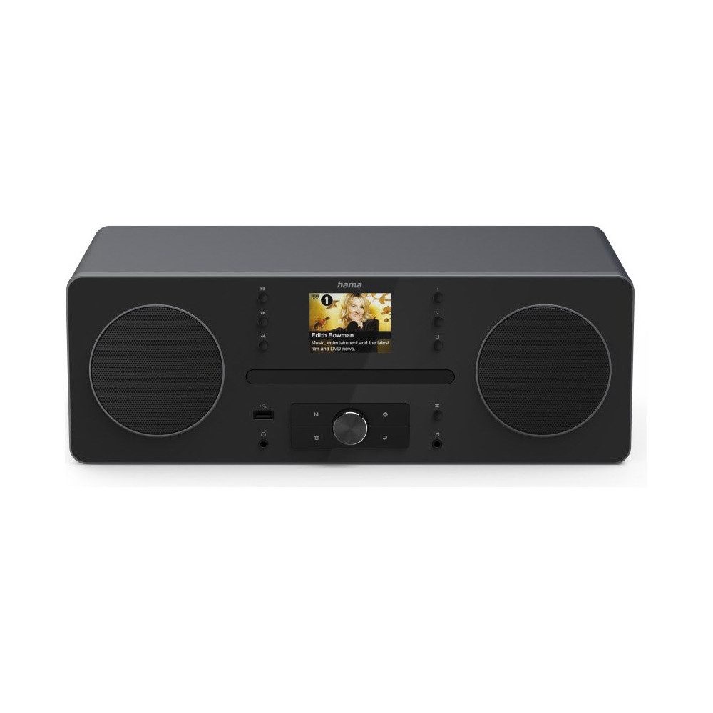 Hama DR1560CBT CD/Radio-System grau/schwarz CD-Radiorecorder