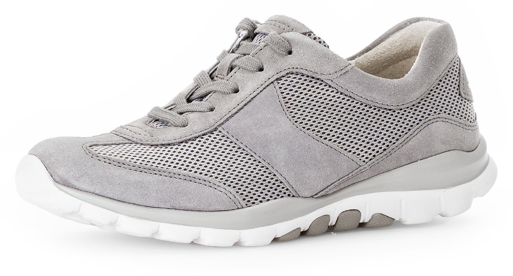 Gabor Keilsneaker, Freizeitschuh, Halbschuh, Schnürschuh mit Logoschriftzug