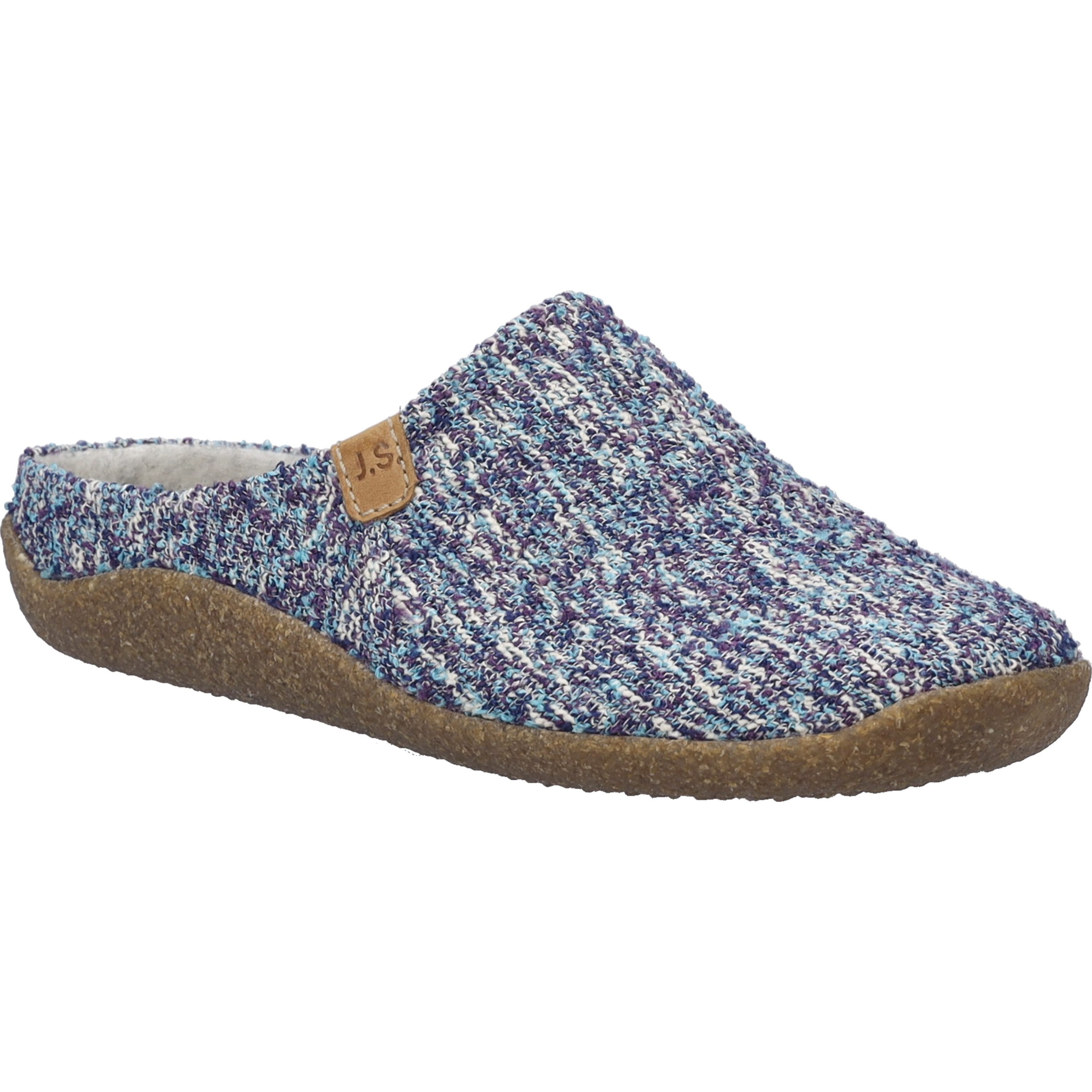 Vinny 03, blau Hausschuh