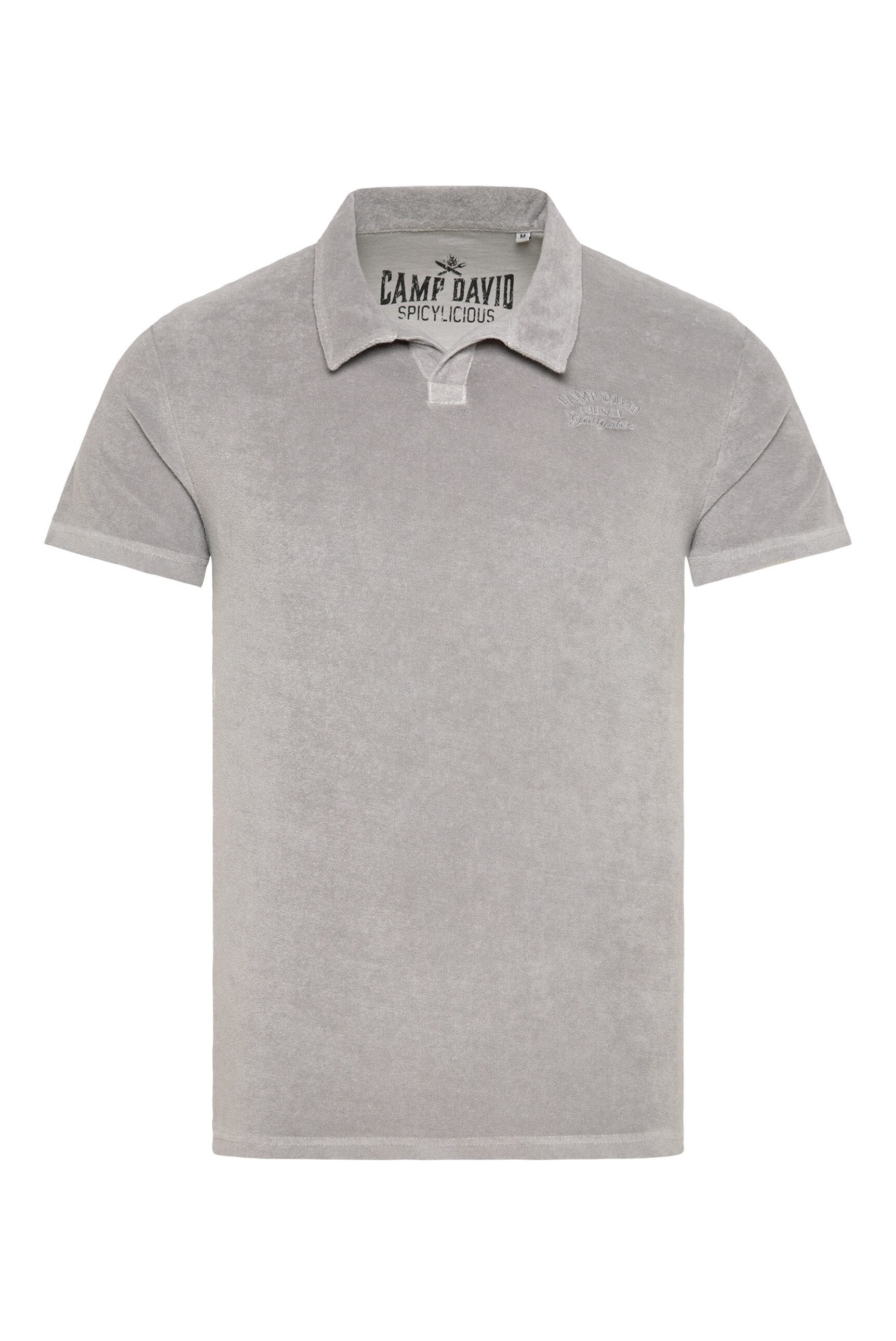 CAMP DAVID Poloshirt mit Stickerei günstig online kaufen