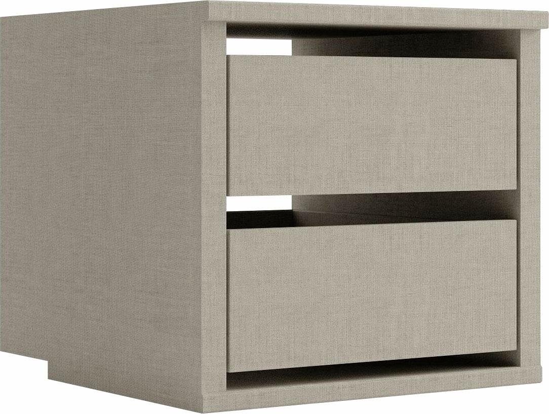 rauch Schubladeneinsatz Zubehör für Rauch-Drehtürenschränke ORANGE, Breite 48 cm, Tiefe 50 cm, 2 Schubladen mit Selbsteinzug und Dämpfung