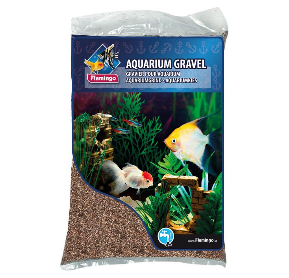 Flamingo Aquarienkies Kies Sand 10 kg