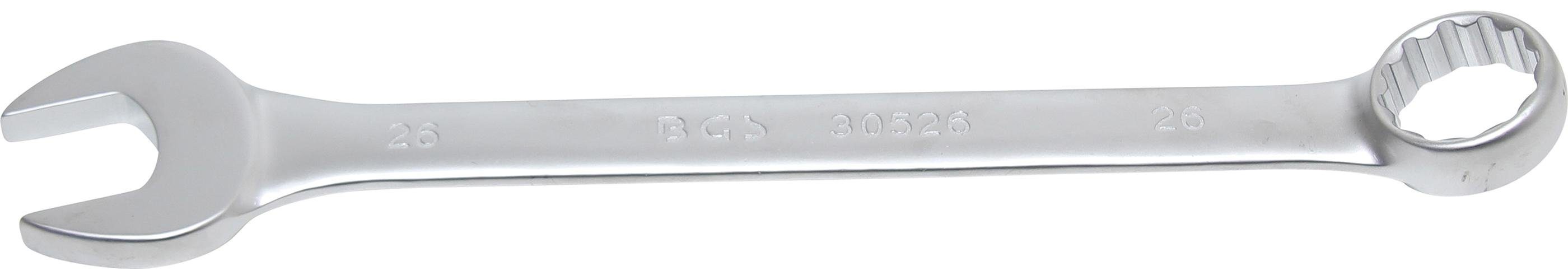 BGS technic Maulschlüssel Maul-Ringschlüssel, SW 26 mm