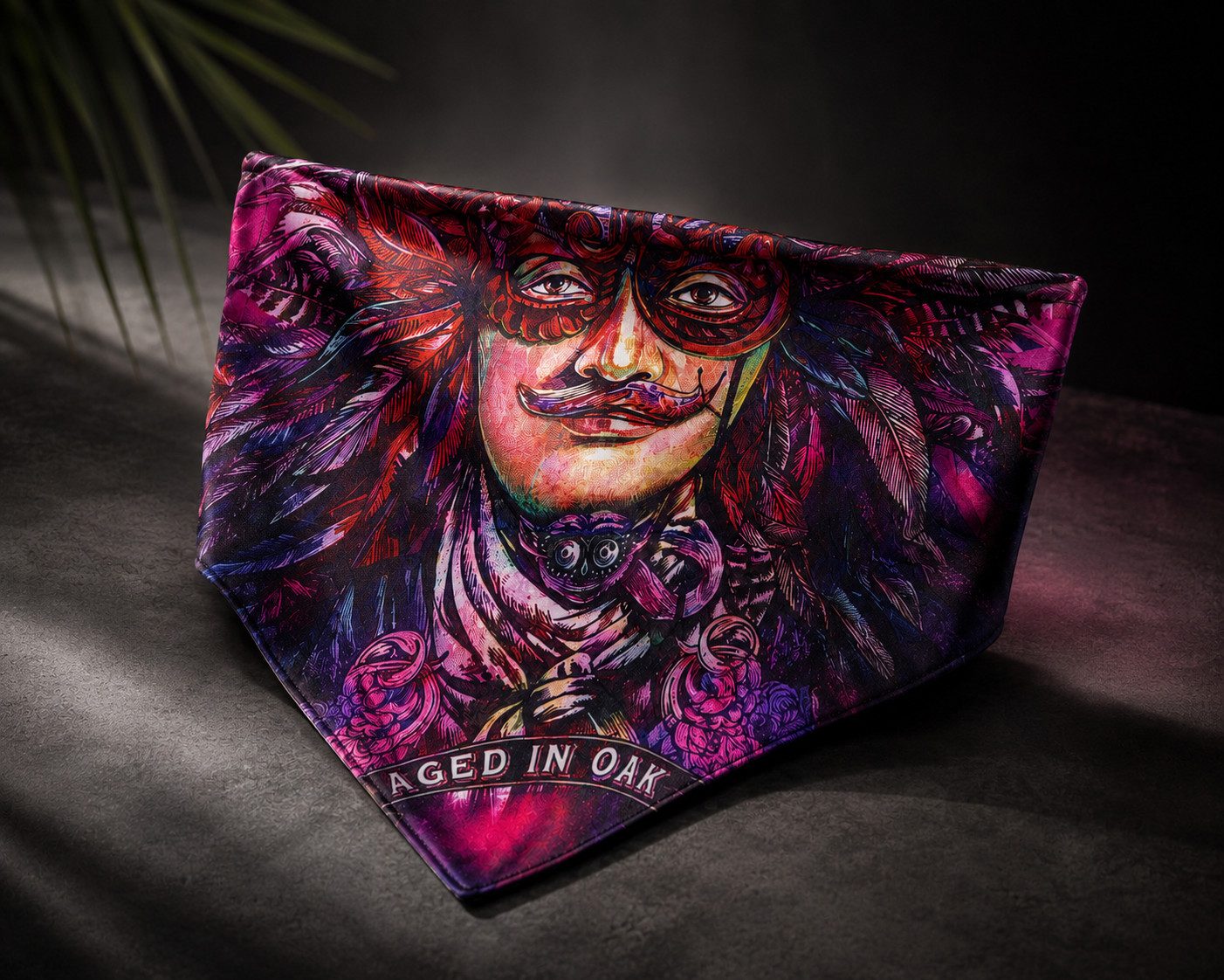 100% Halstuch Don Papa Halstuch Bandana Tuch Kopftuch 2x 55cmx52, (2-St), Als Halstuch, Bandana oder Kopftuch tragbar