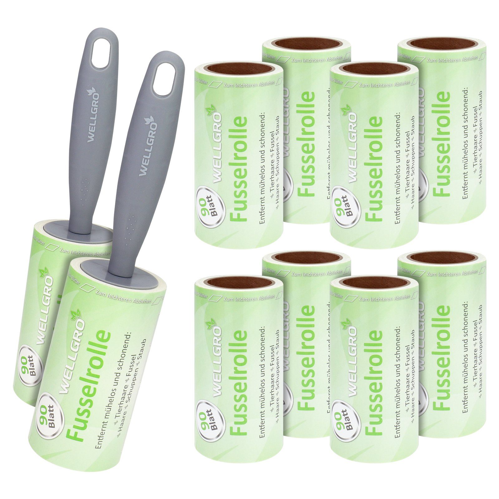 Fusselroller 10er Set Fusselrollen
